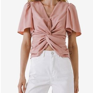 Solid knotted top endless rose from express NEW WITH TAGS